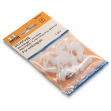 Skiveplugg til enkel gips 4 stk. 